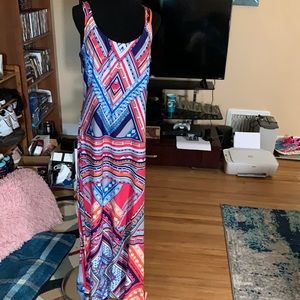 Venus spaghetti strap maxi dress